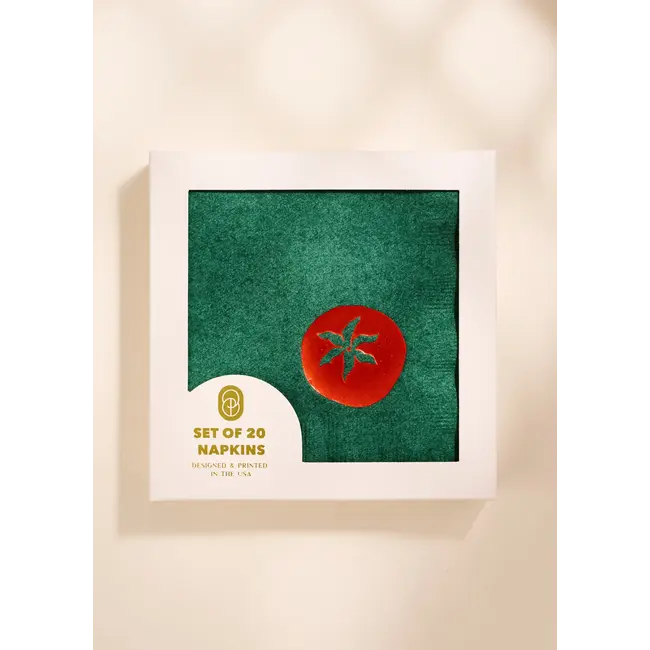 One & Only Paper Tomato Cocktail Paper Napkins