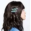 Blue Sardine Alligator Hair Clip Set