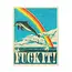 Fuck It Dolphin Sticker