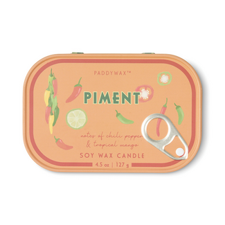 Piment Bistro Tin Candle