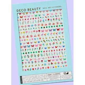 Teeny Flowers Nail Art Stickers