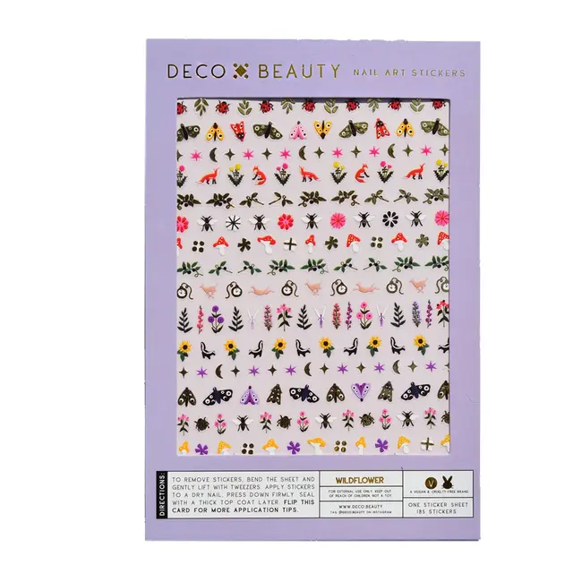 Wildflower Nail Art Stickers