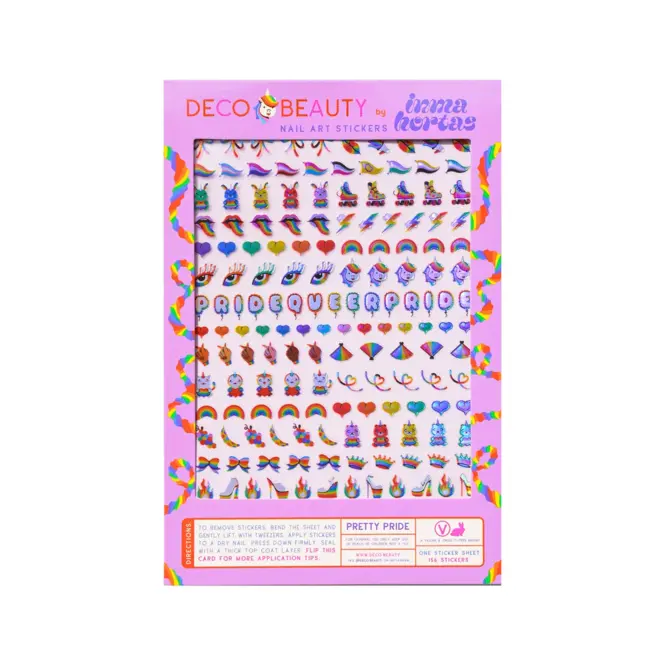 Pretty Pride Nail Art Stickers