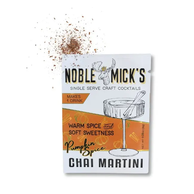 Pumpkin Spice Chai Martini Single Serve Cocktail Mix