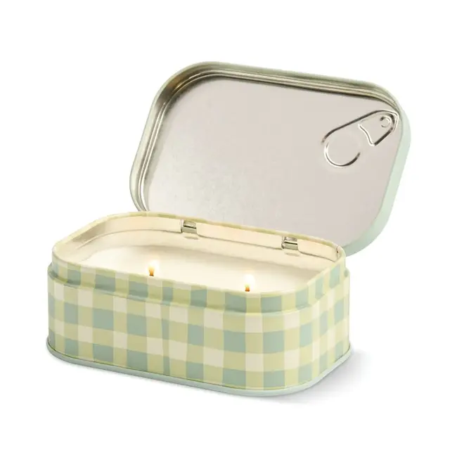 Macaron Bistro Tin Candle