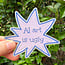 Goose Designworks AI Art Is Ugly Glitter Sticker
