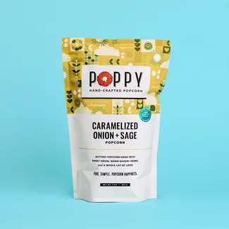 Poppy Handcrafted Popcorn Poppy Popcorn - Caramelized Onion & Sage