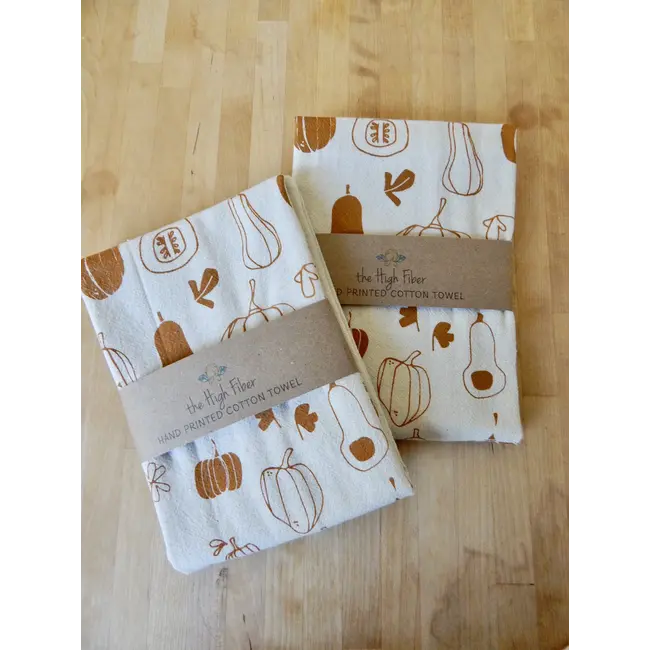 The High Fiber Pumpkin & Squash Kitchen Towel