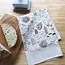 The High Fiber Mushrooms Tea Towel (Taupe)