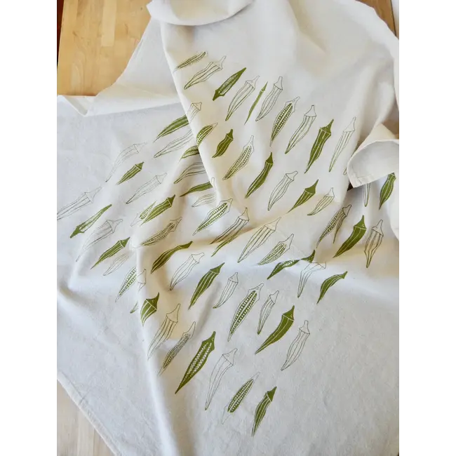 The High Fiber Okra Kitchen Towel
