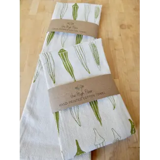 The High Fiber Okra Kitchen Towel