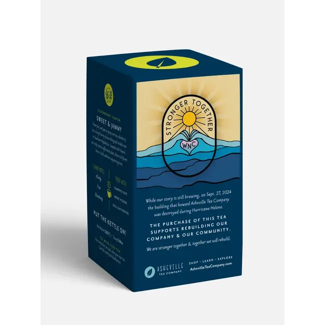Asheville Tea Company Elderberry Yaupon Tea Box (20)