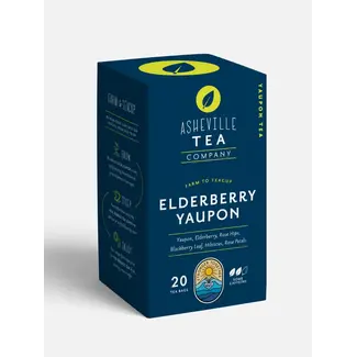 Asheville Tea Company Elderberry Yaupon Tea Box (20)
