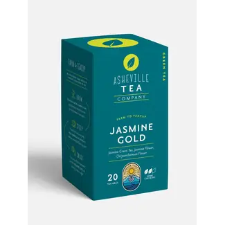 Asheville Tea Company Jasmine Gold Tea Box (20)