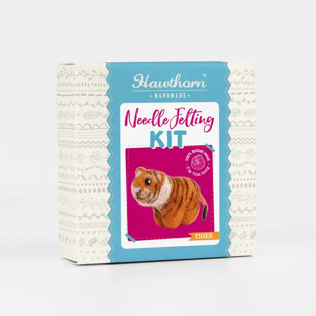 Tiger Needle Felting Kit