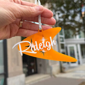 Raleigh Mid-Century Boomerang Ornament