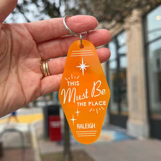 Raleigh Hotel Keychain