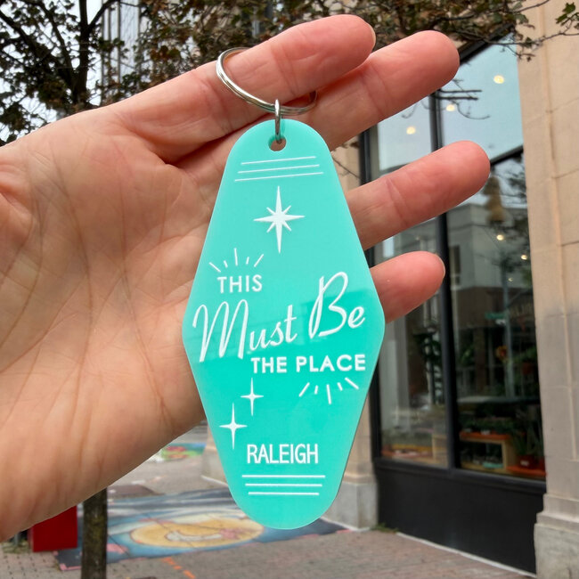Raleigh Hotel Keychain