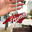 Welcome Home NC Glitter Ornament