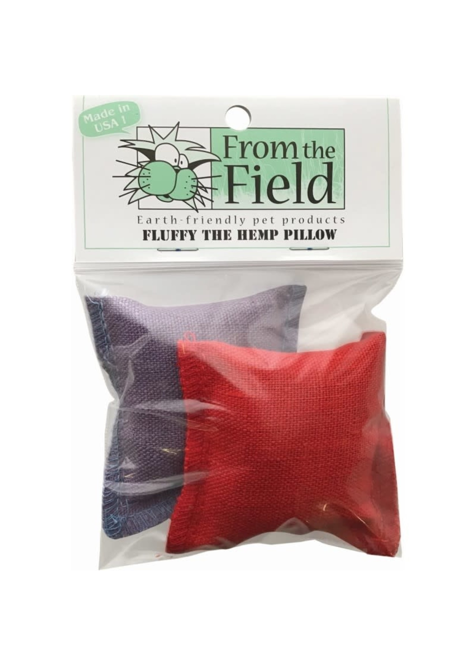 From The Field From the Field Fluffy Hemp Pillow Packaged