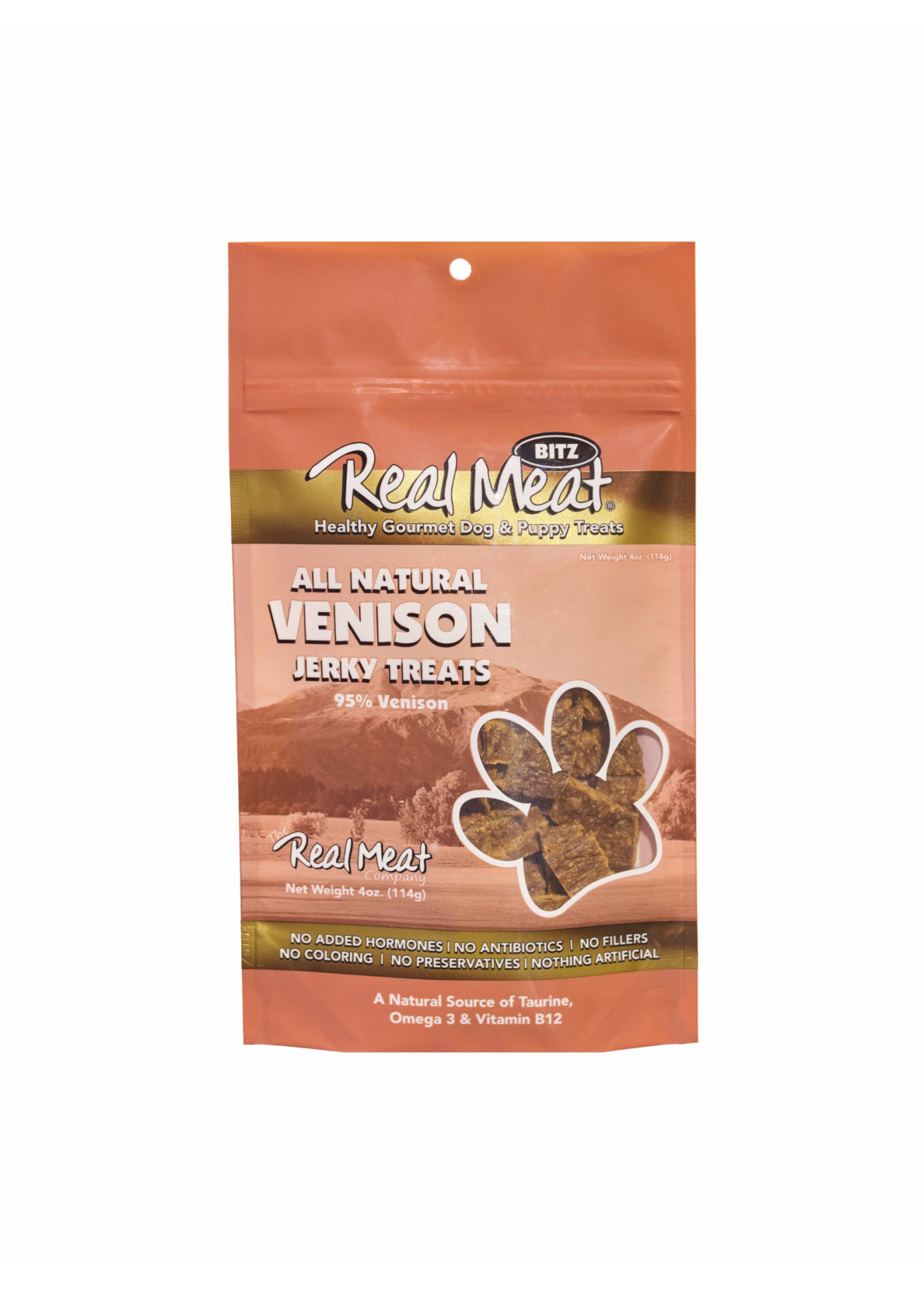 Real Meat Real Meat Canz Dog Venison 4oz