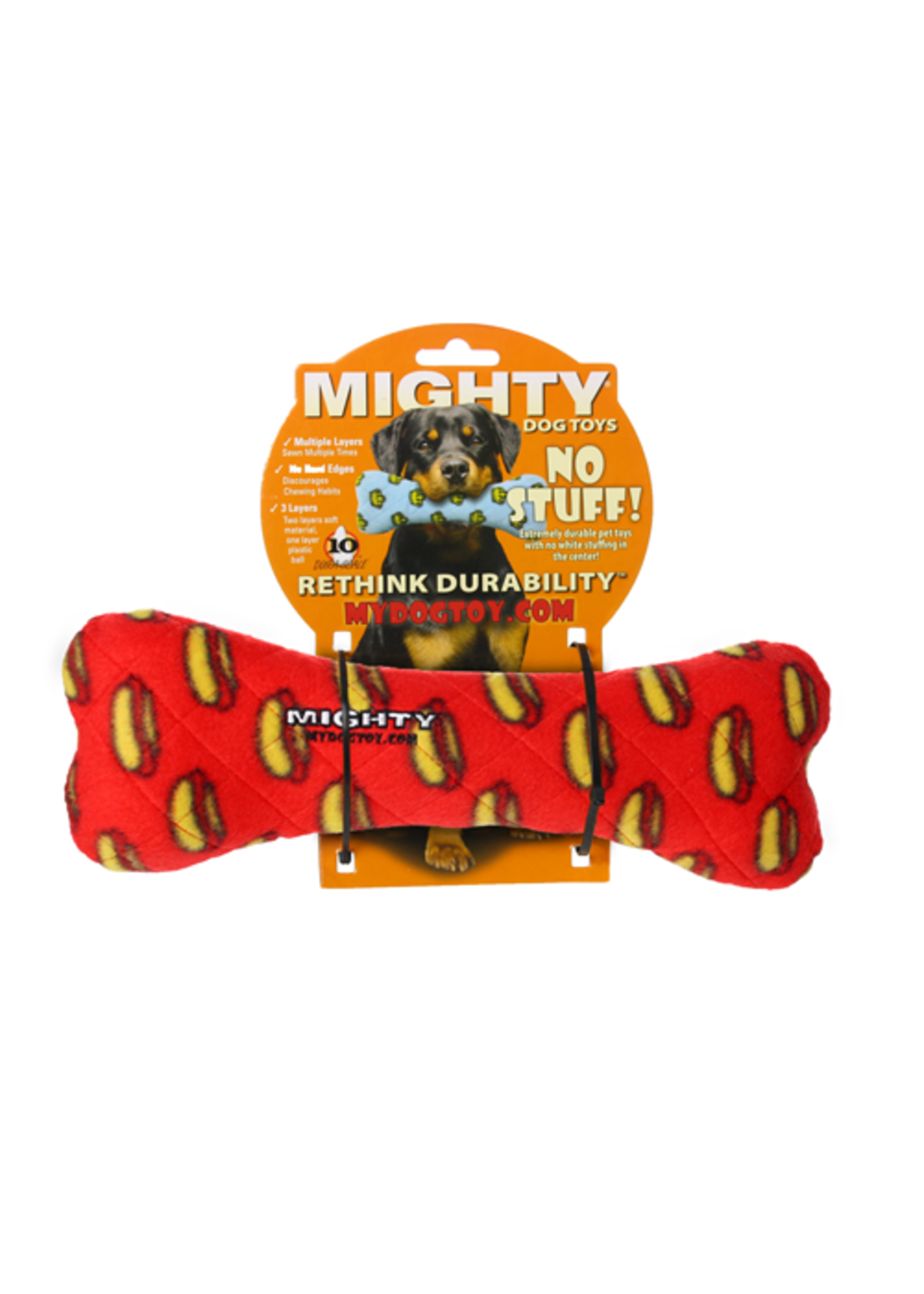 VIP Products/Tuffy VIP Mighty Bone Red Hot Dogs