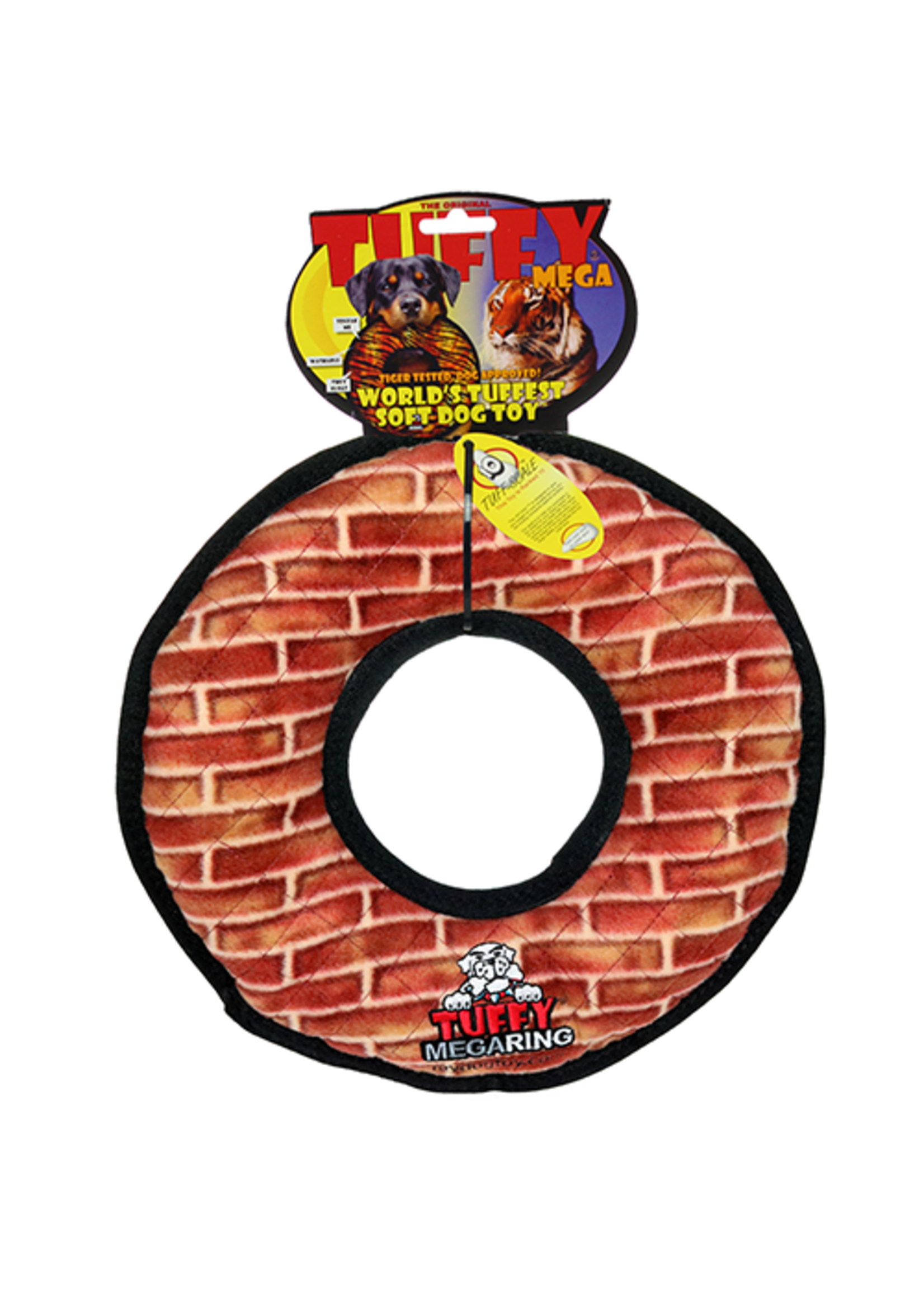 VIP Products/Tuffy Tuffy Mega Ring Brick Red Print