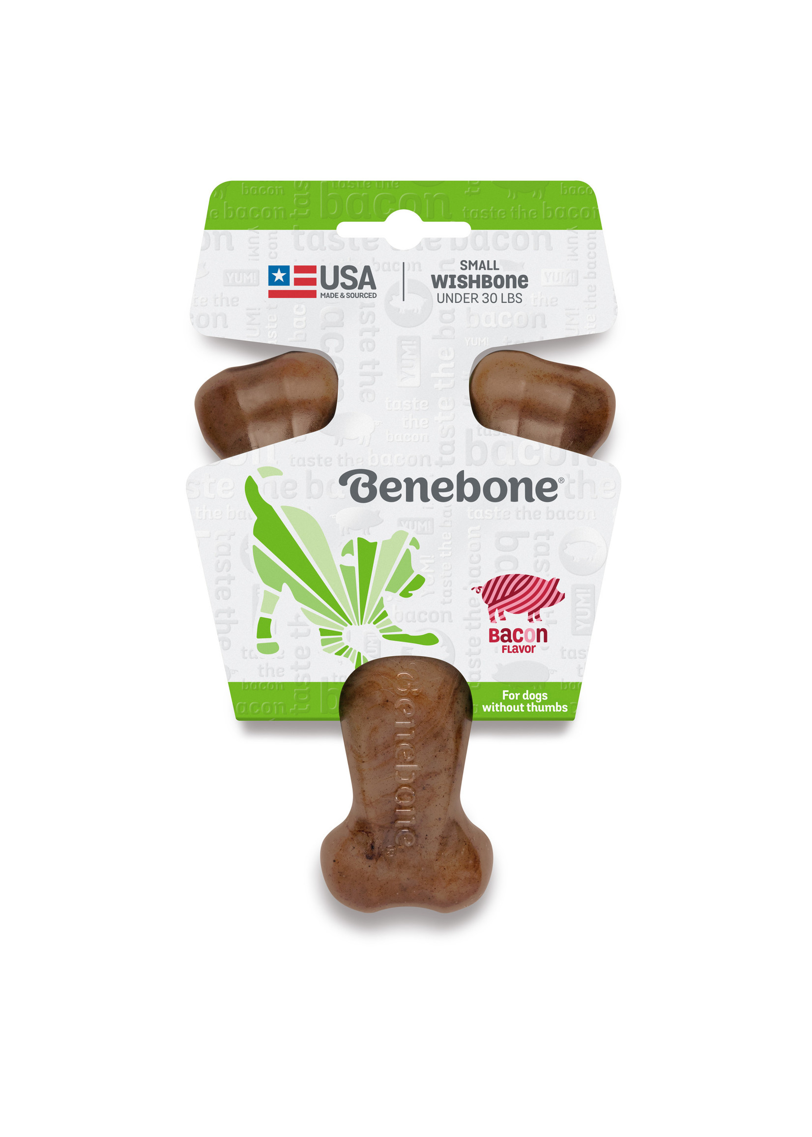 Benebone Benebone Wishbone Bacon Small
