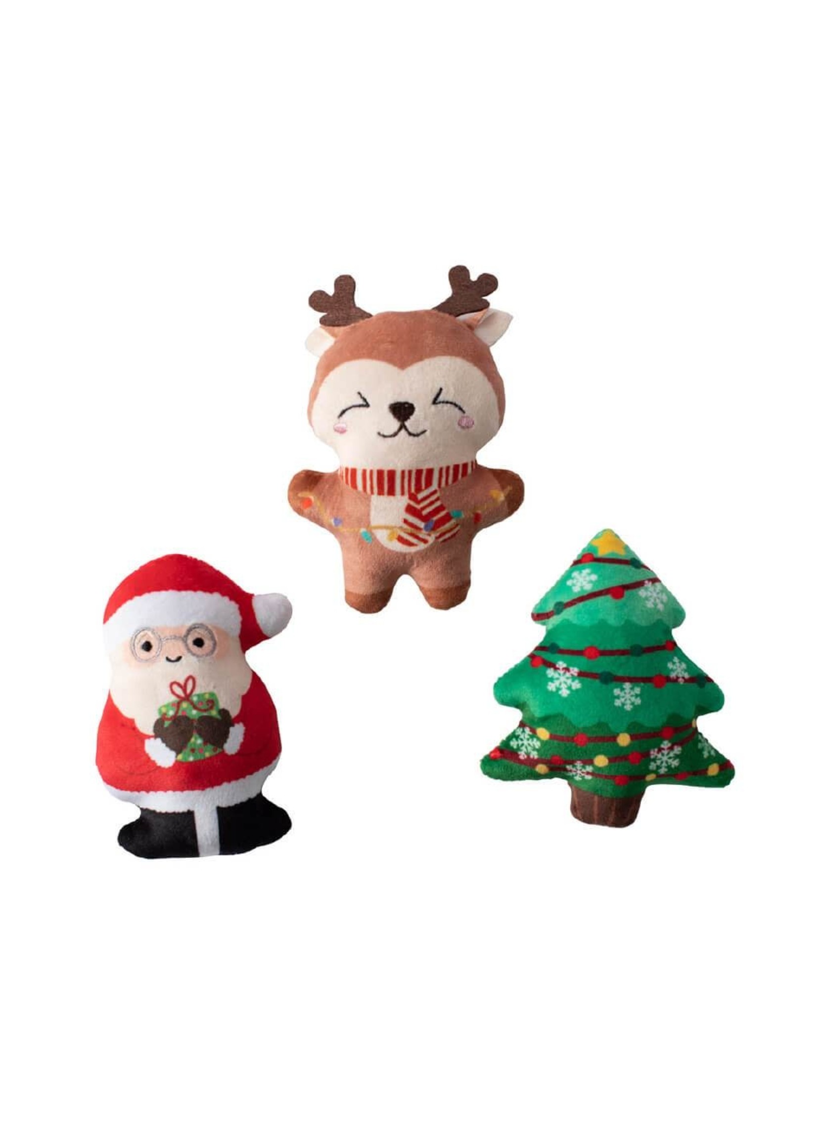 Pet Shop by Fringe Fringe Holiday Merry & Bright Mini 3pk