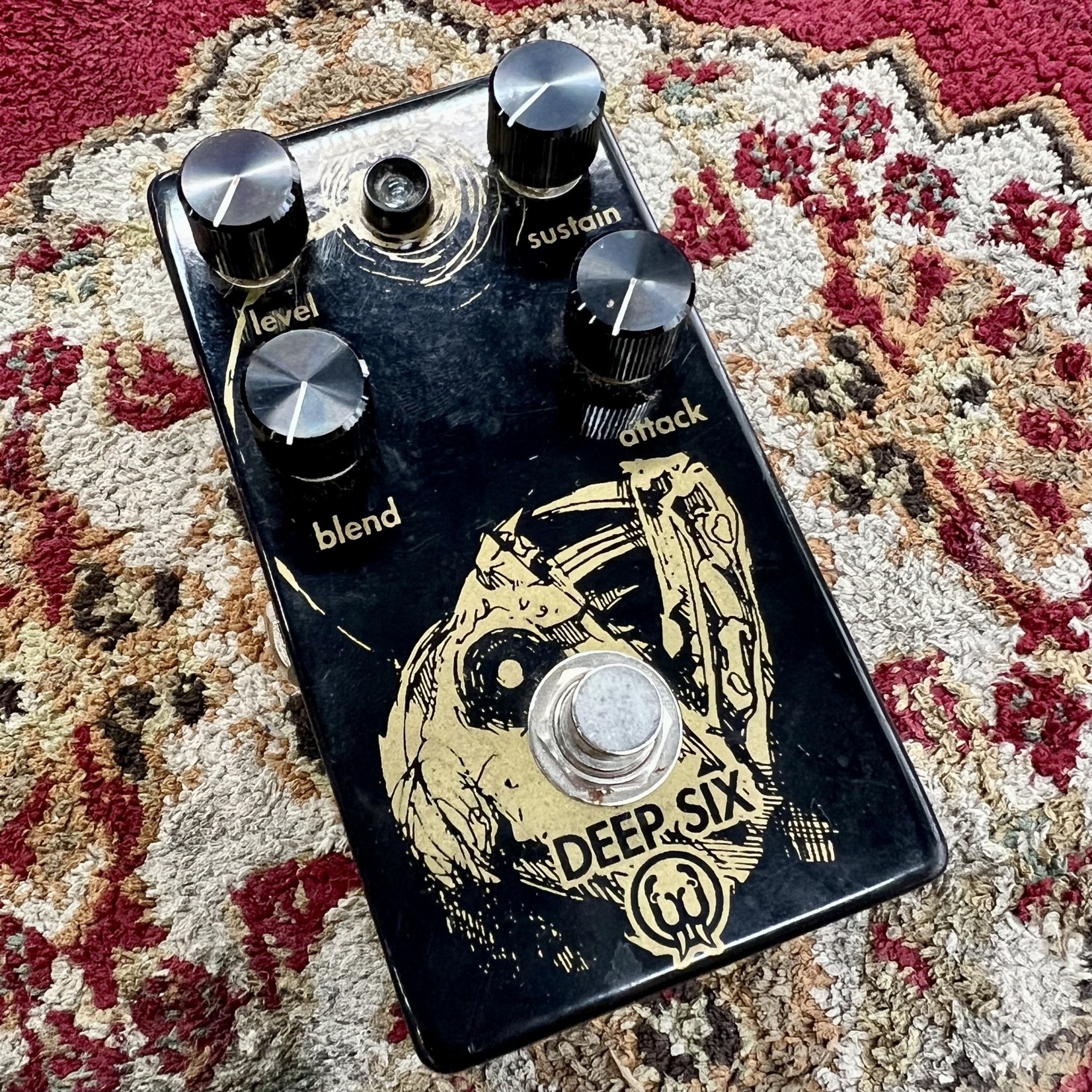 Walrus Audio Walrus Deep six compressor Limited Edition Black/Gold