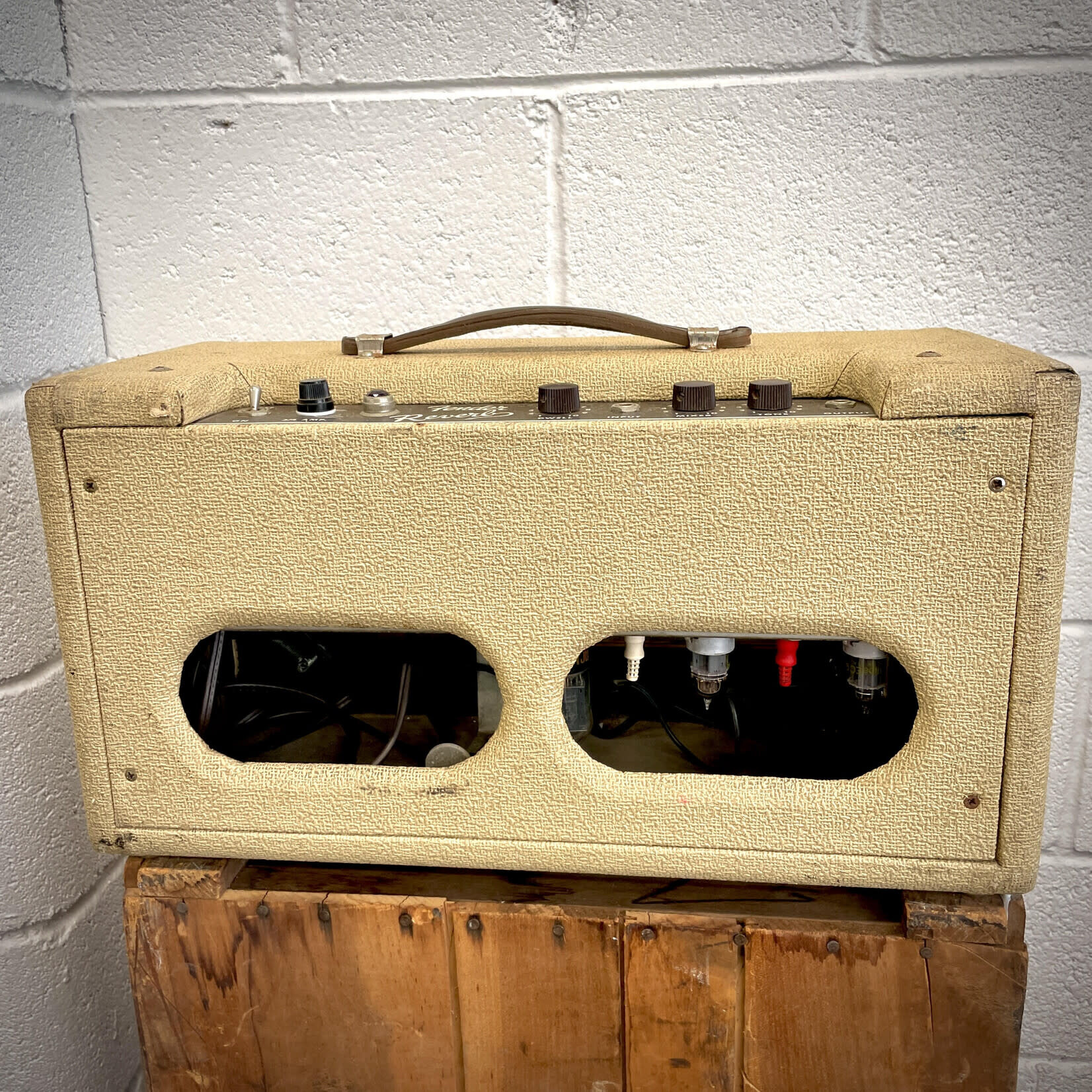 Fender 1962 Fender Reverb Tank Blonde(Replaced Tank)