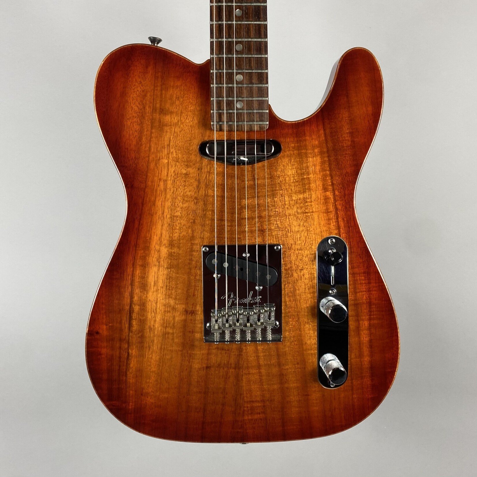 Fender 2012 Fender Select Telecaster Koa Burst Carved Top