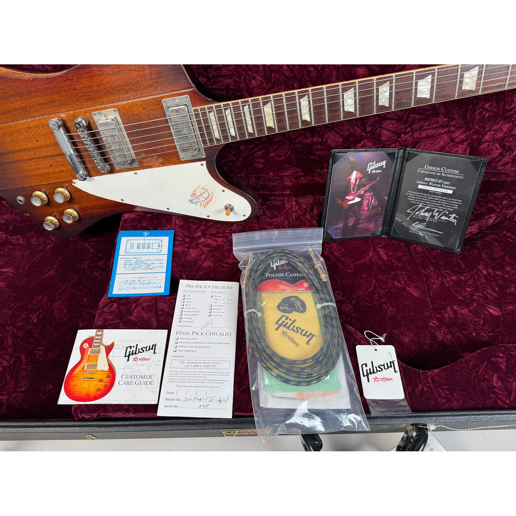 Gibson 2008 Gibson Inspired by Series Johnny Winter Firebird