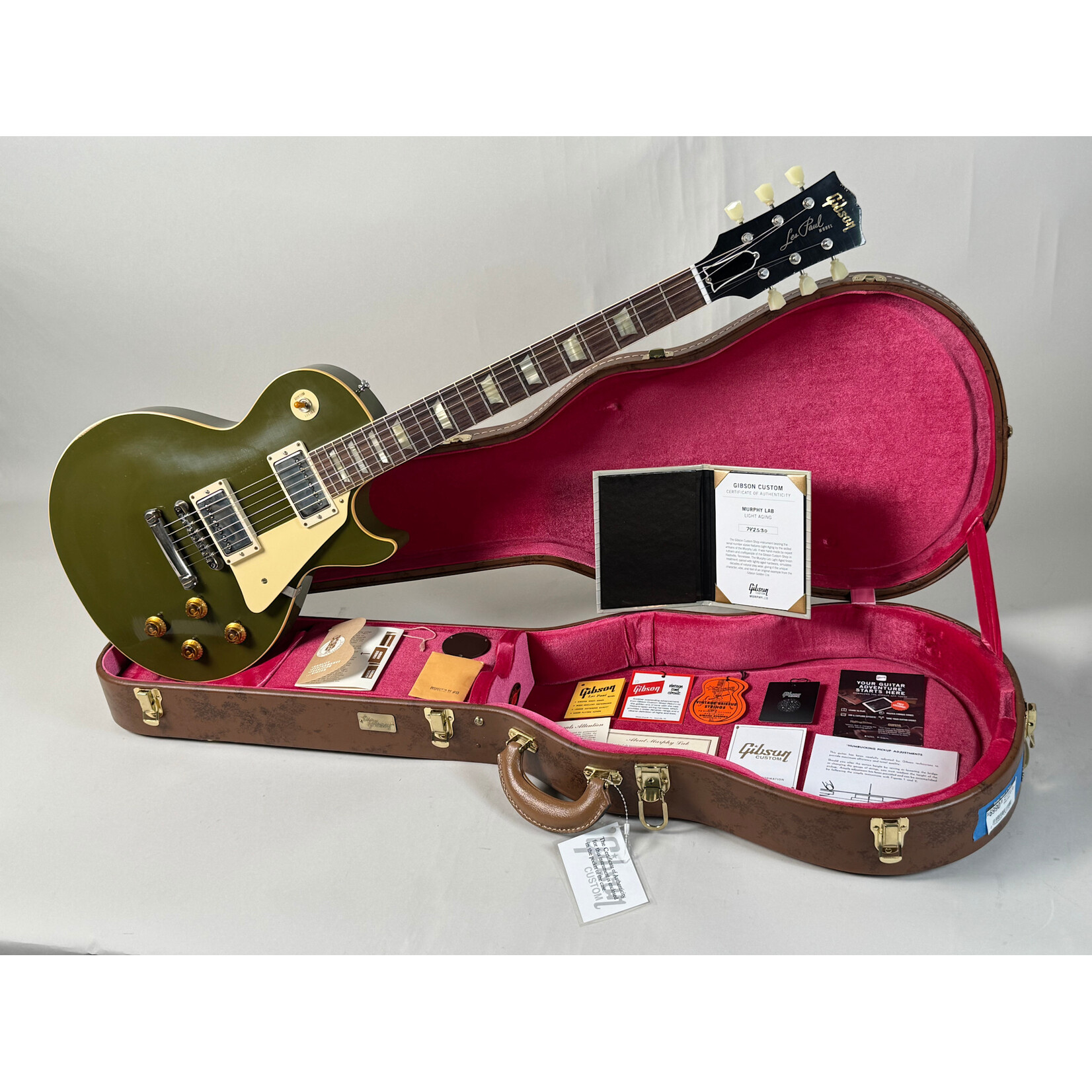 Gibson 2024 Gibson Les Paul '57 Light Aged Olive Drab