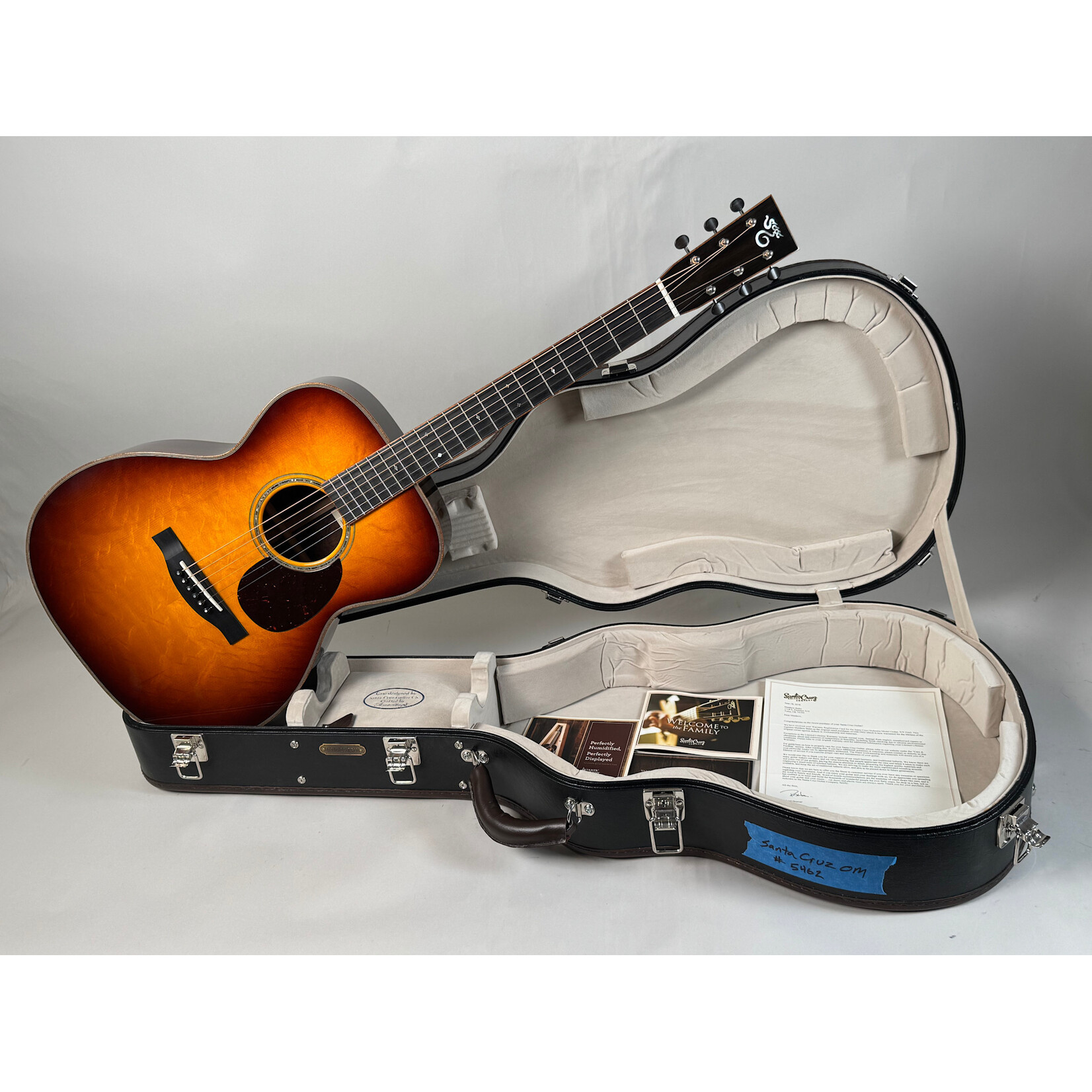 Santa Cruz 2018 Santa Cruz OM Bearclaw/Brazilian Sunburst