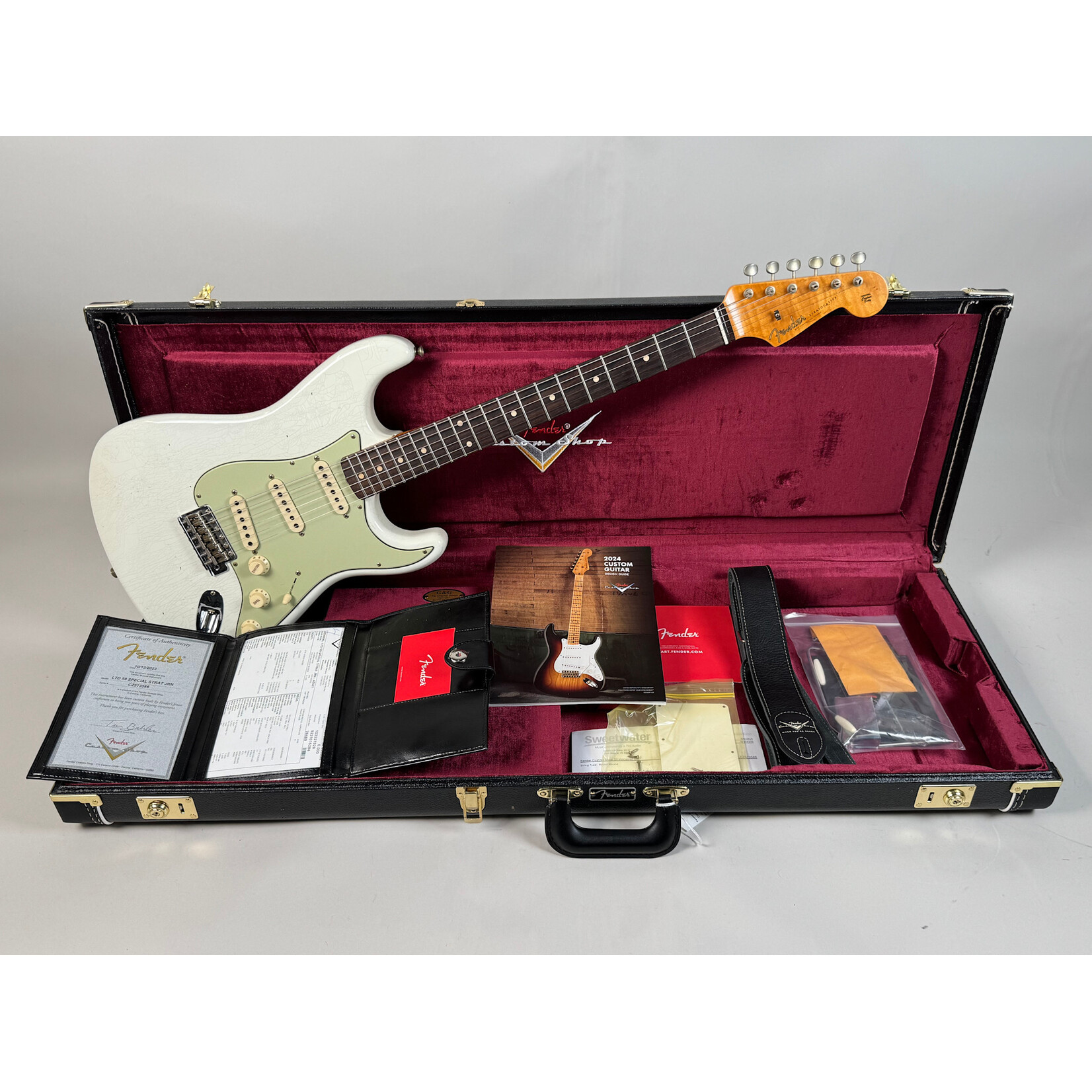 Fender 2023 Fender Custom Shop LTD '59 Special Stratocaster JRN Olympic White