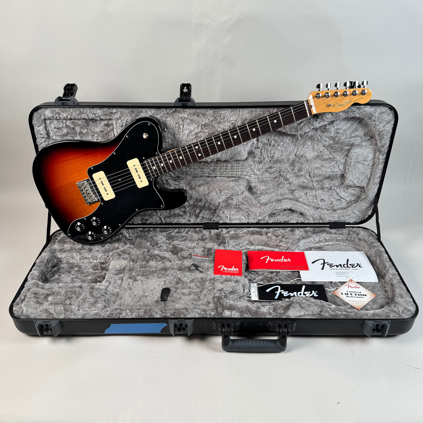 Fender 2016 Fender Telecaster Deluxe Sunburst (changed guard/pups)