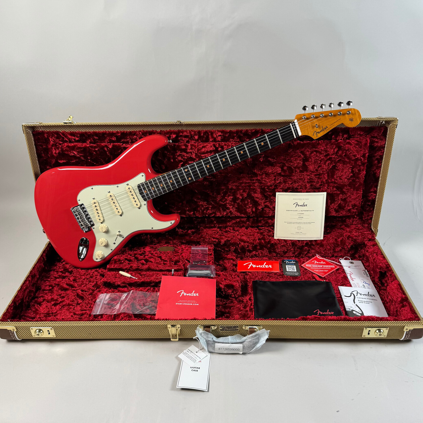 Fender Fender American Vintage II '61 Stratocaster Fiesta Red