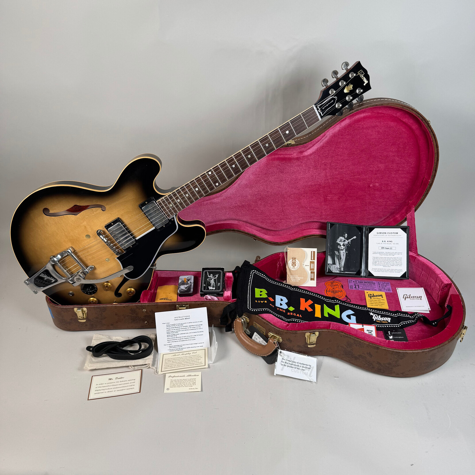 Gibson 2023 Gibson BB King Regal ES-335 Argentine Gray