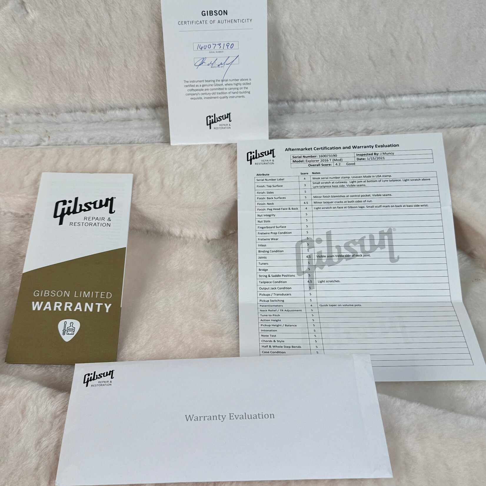 Gibson 2016 Gibson Explorer Ebony Mod Shop