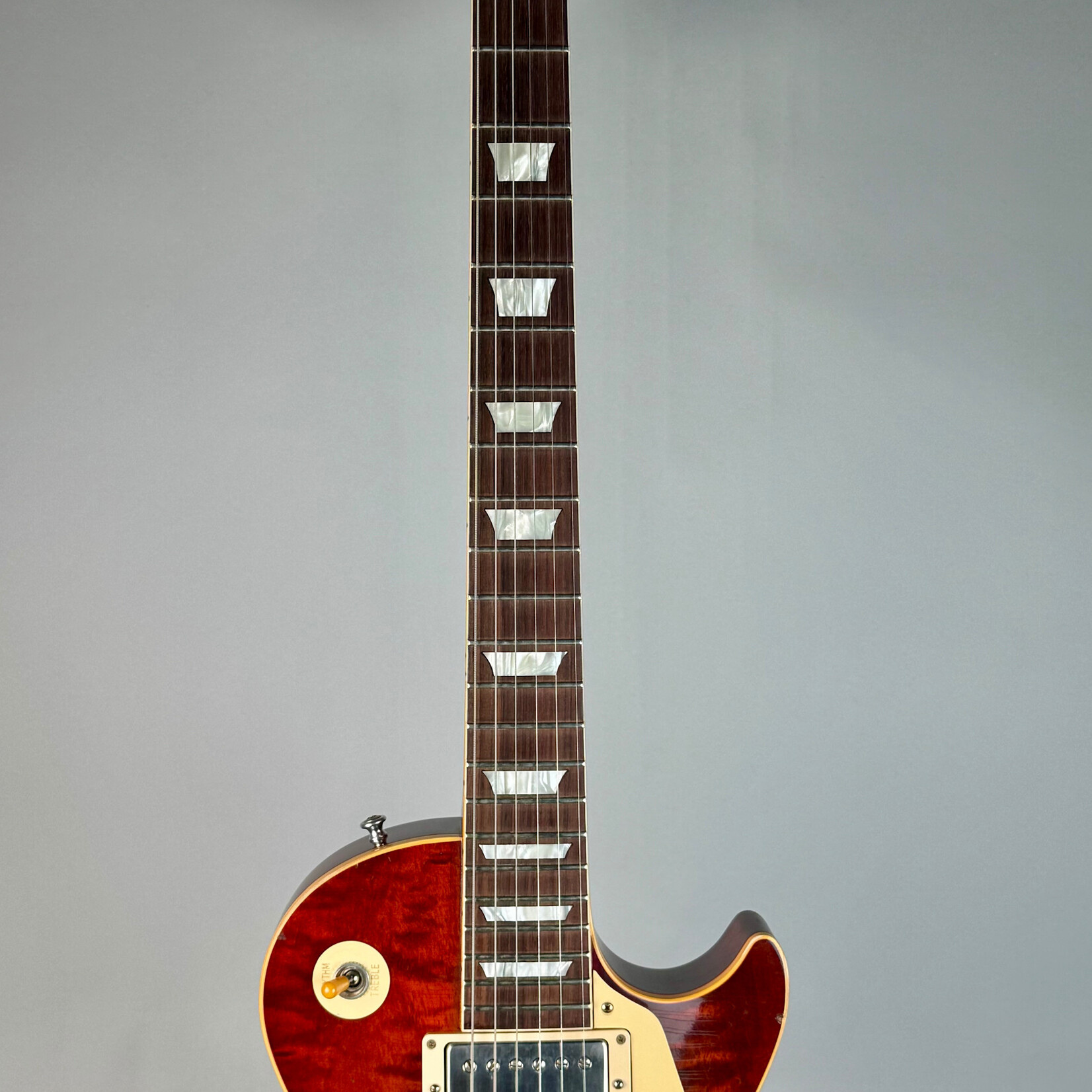 Gibson 2018 Gibson Tom Murphy Painted & Aged R8 '58 Reissue Les Paul Standard Ice Tea Burst