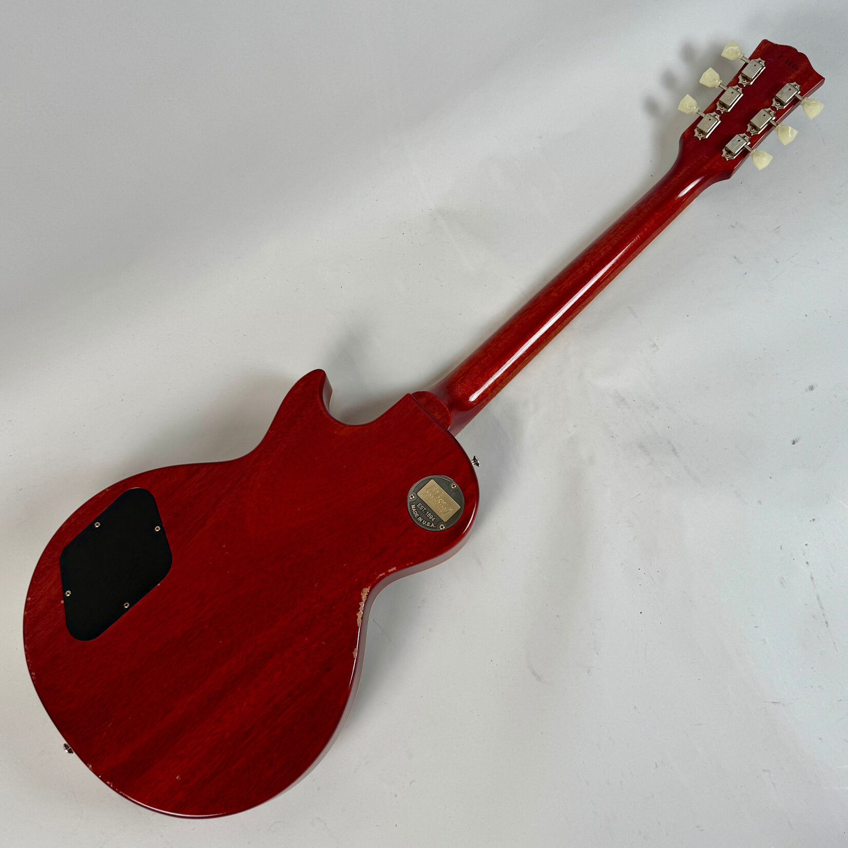 Gibson 2018 Gibson Tom Murphy Painted & Aged R8 '58 Reissue Les Paul Standard Ice Tea Burst