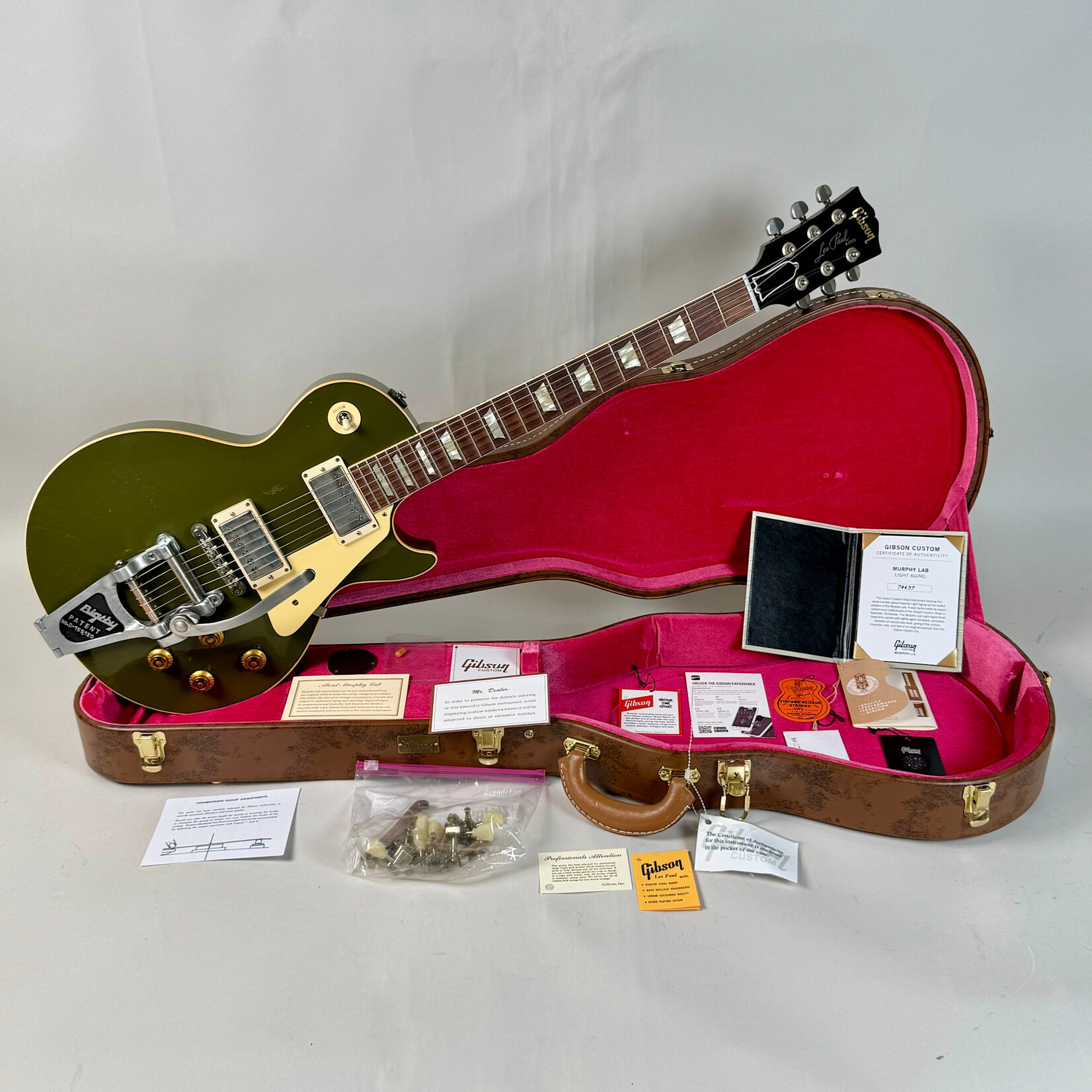 Gibson 2024 Gibson Les Paul Standard R7 Olive Drab