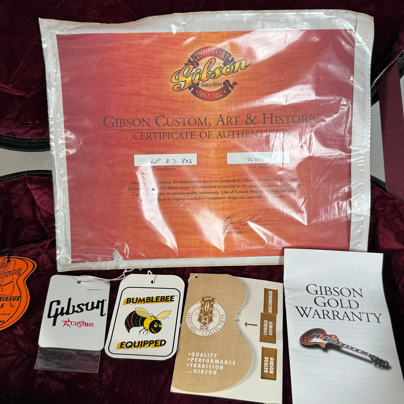 Gibson 2006 Gibson Les Paul R7 VOS  Dark-Back '57 Reissue