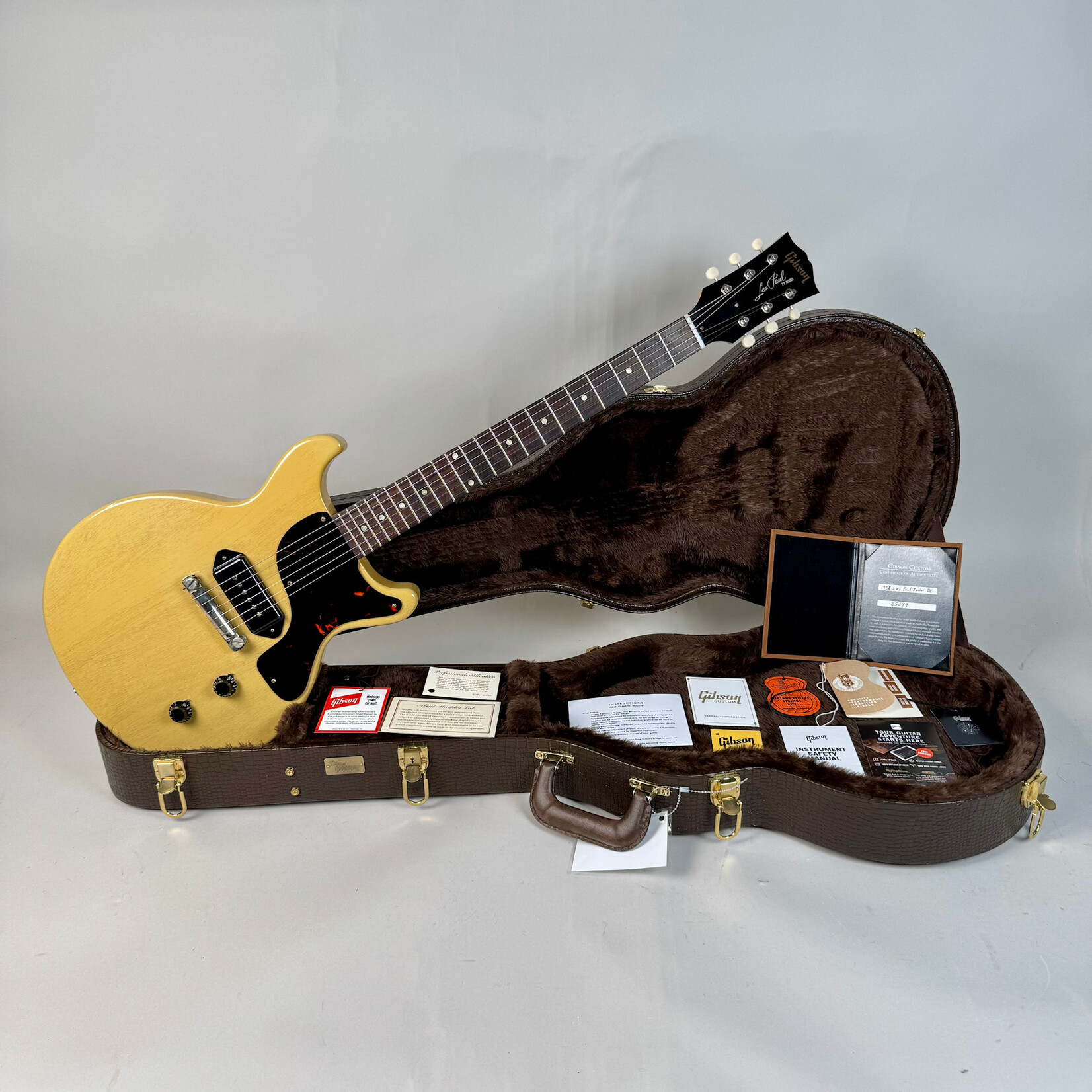Gibson 2025 Gibson ‘58 DC Junior TV Yellow