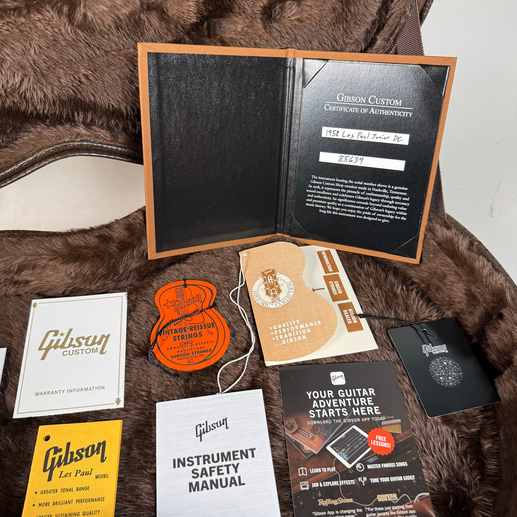 Gibson 2025 Gibson ‘58 DC Junior TV Yellow