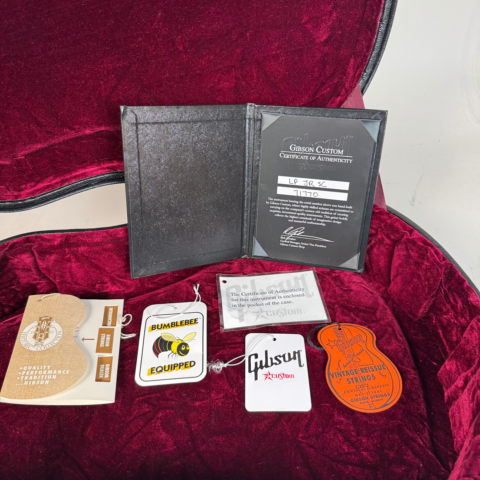 Gibson Gibson Custom Les Paul Junior Cardinal Red LP JR SC ‘57 Reissue