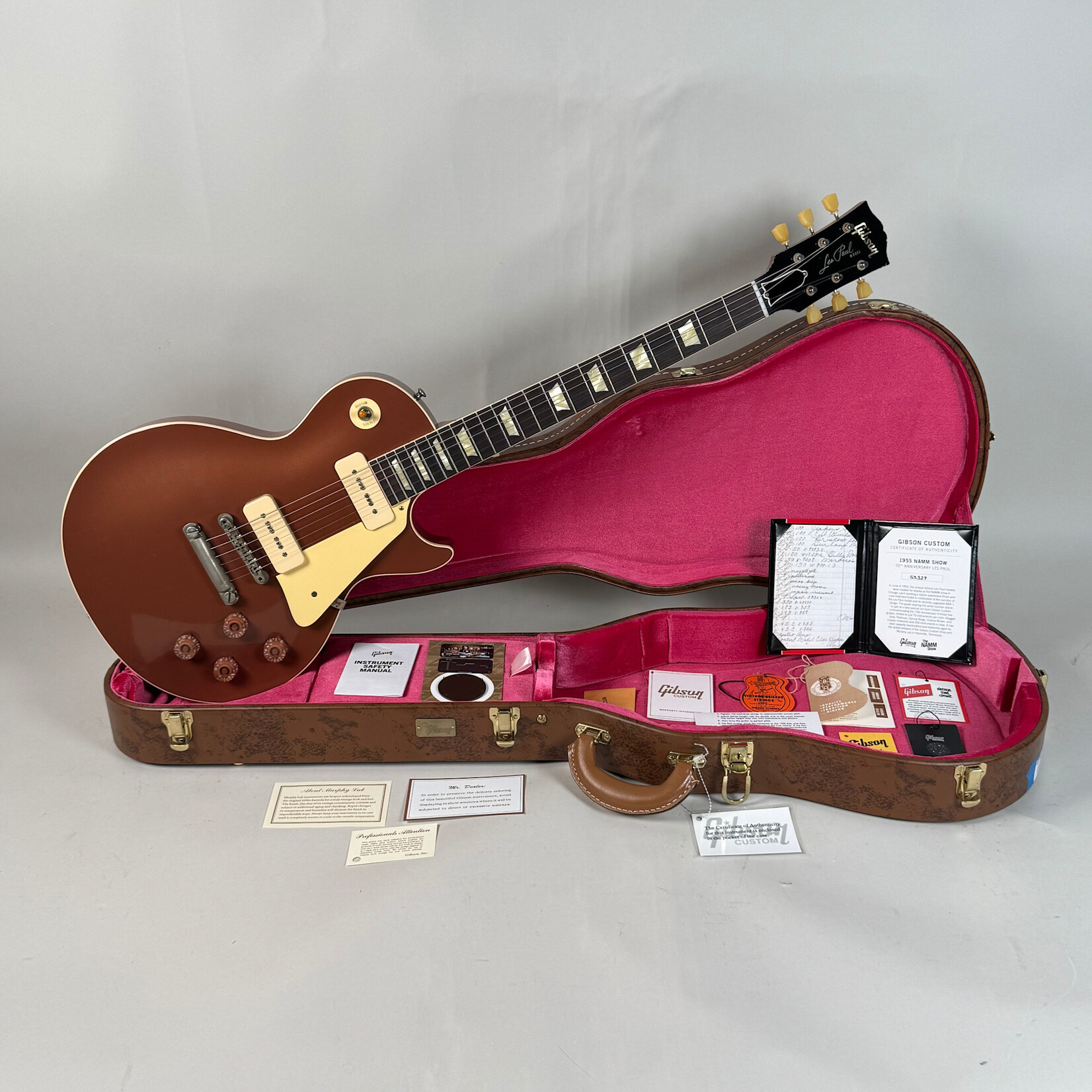 Gibson 2025 Gibson "1955 Namm Show" Les Paul Copper Iridescent