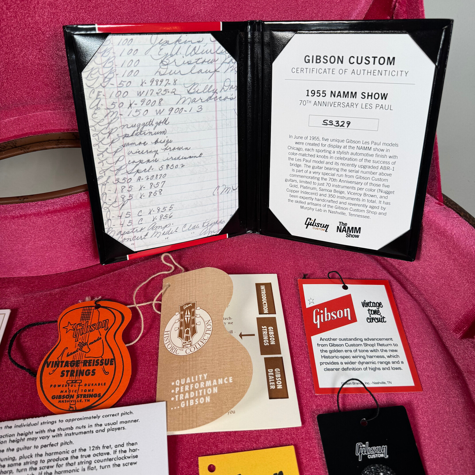 Gibson 2025 Gibson "1955 Namm Show" Les Paul Copper Iridescent