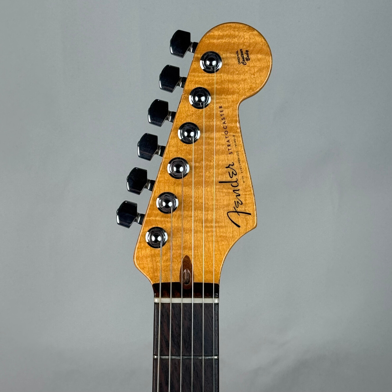 Fender 2010 Fender Custom DLX Stratocaster EVH Swirl Refin